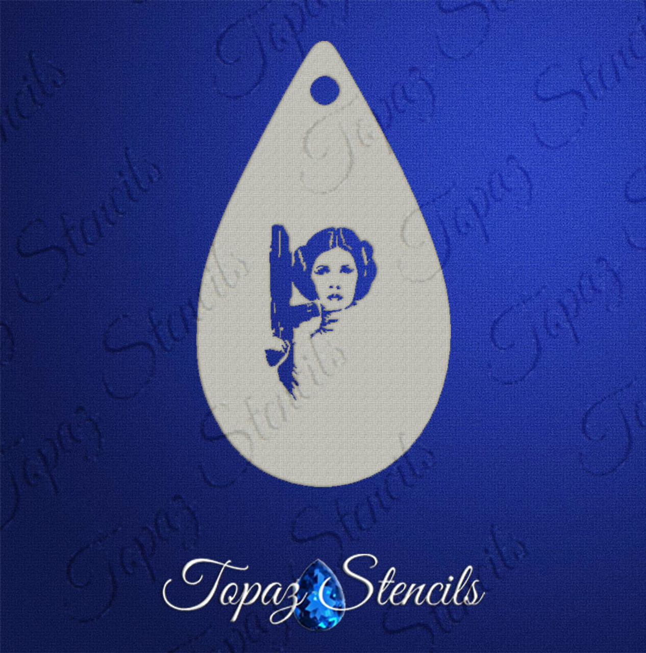 Princess Leia - Topaz Stencils