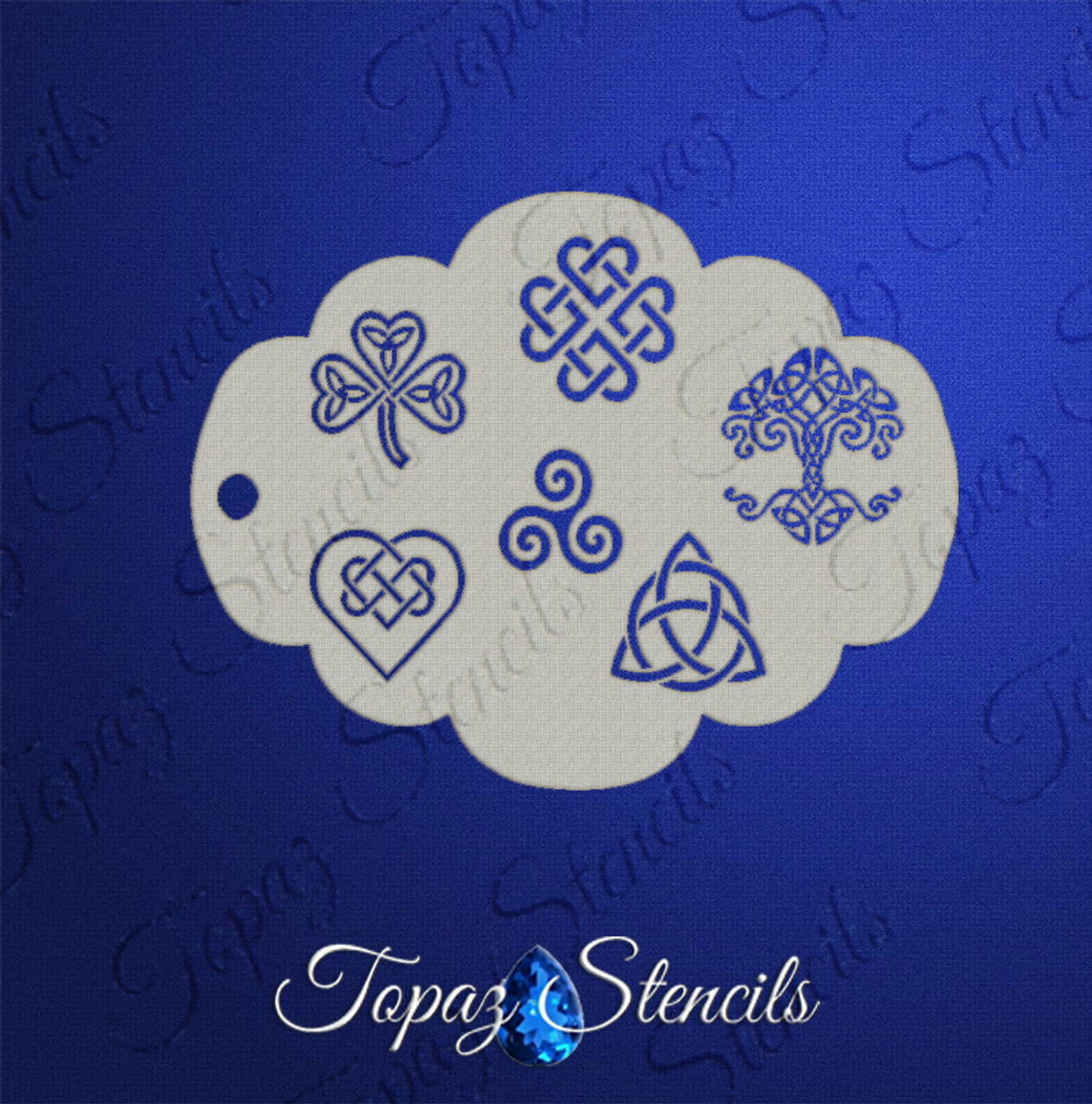 Celtic Knots - Topaz Stencils