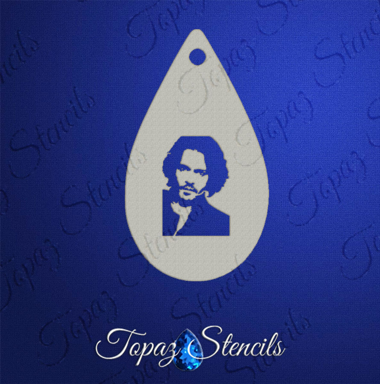 Jonny Depp - Topaz Stencils