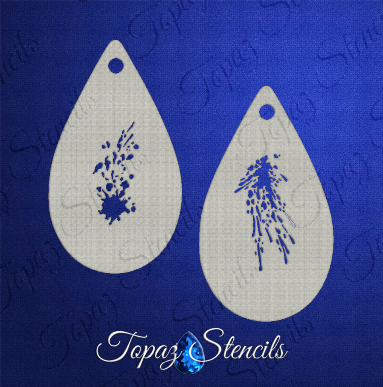 T's Splatters - Topaz Stencils