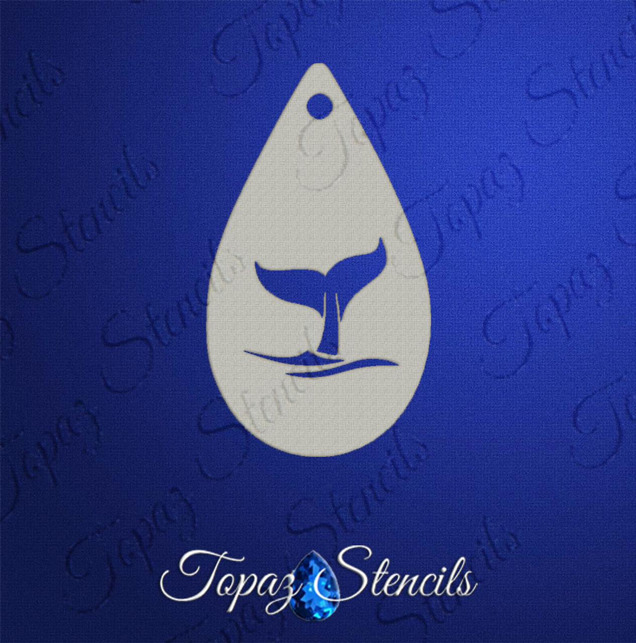 Whale Tail - Topaz Stencils