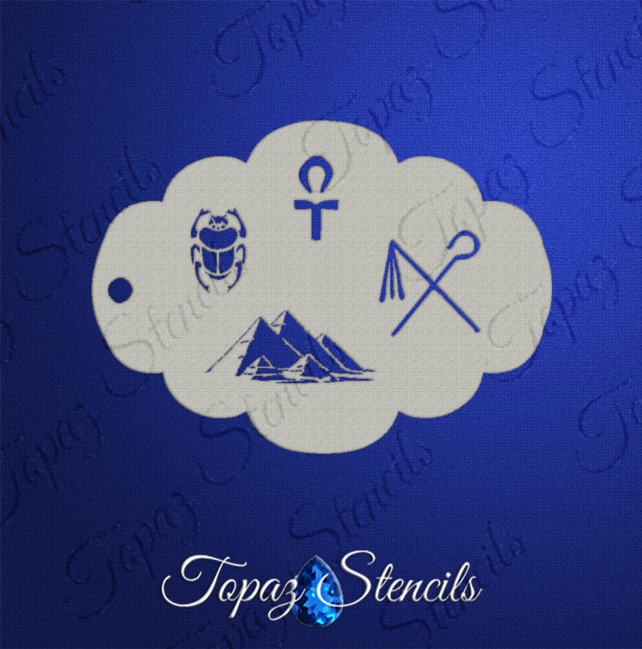 Egyptian Elements - Topaz Stencils