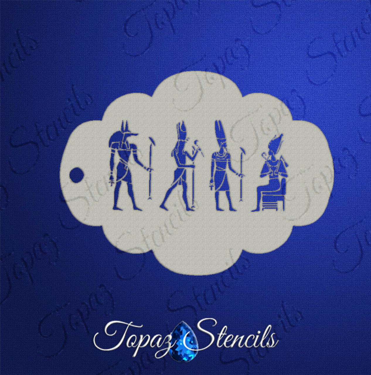 Egyptian Gods - Topaz Stencils