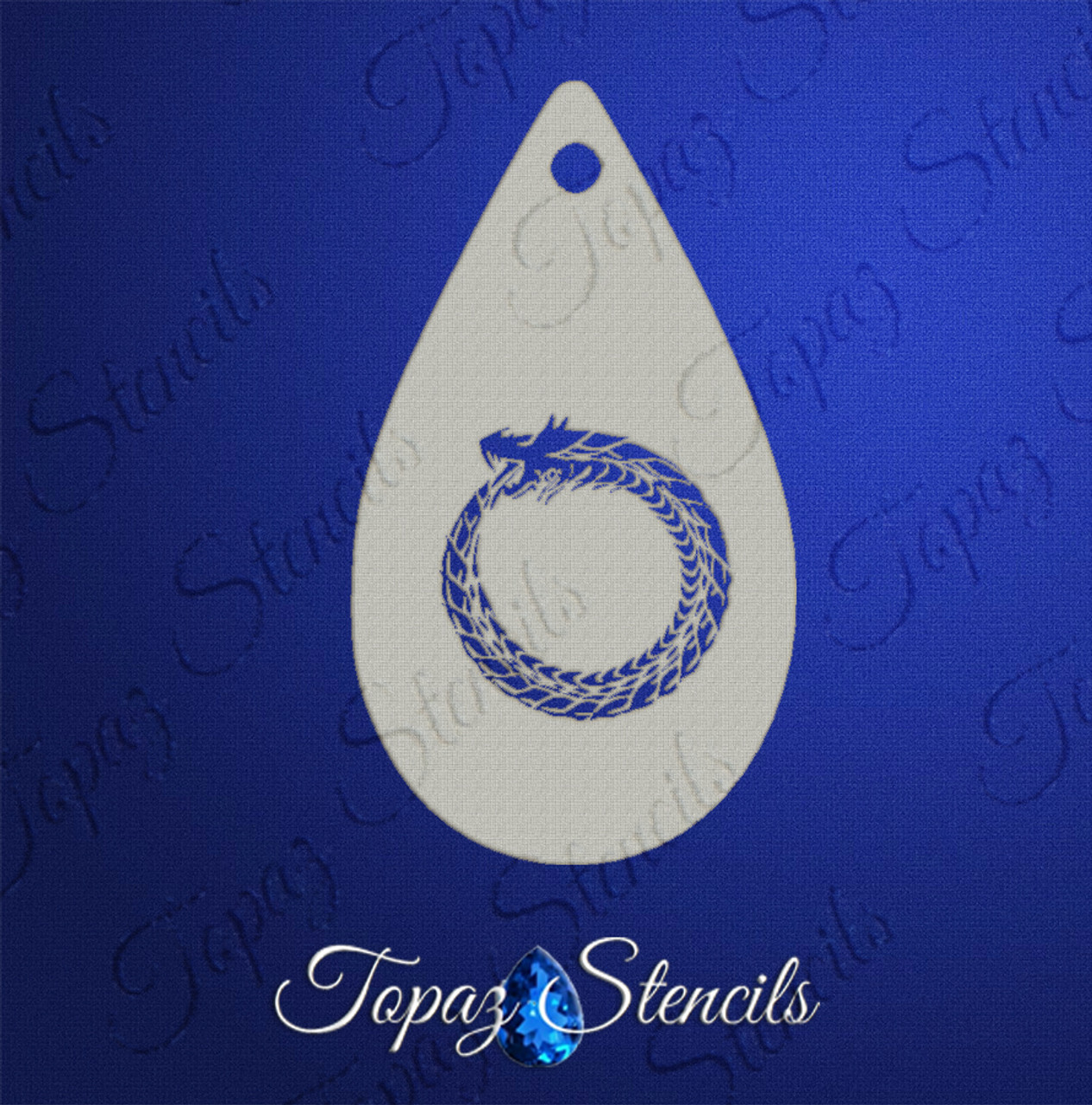 Egyptian Ouroboros - Topaz Stencils