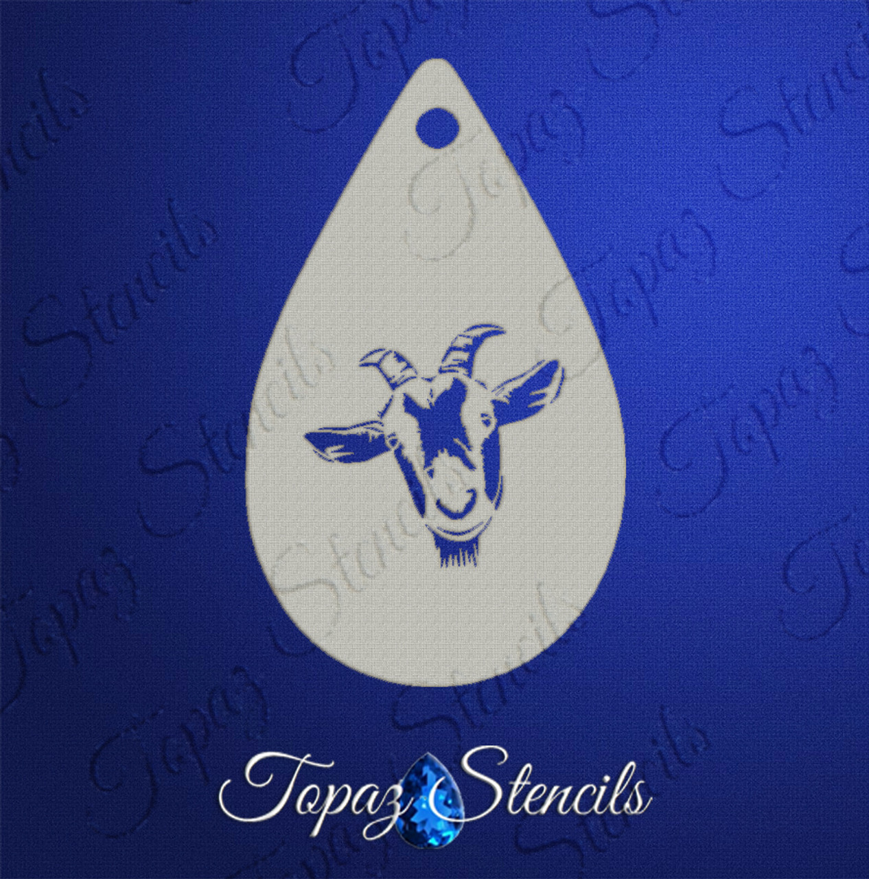 Curious Goat - Topaz Stencils