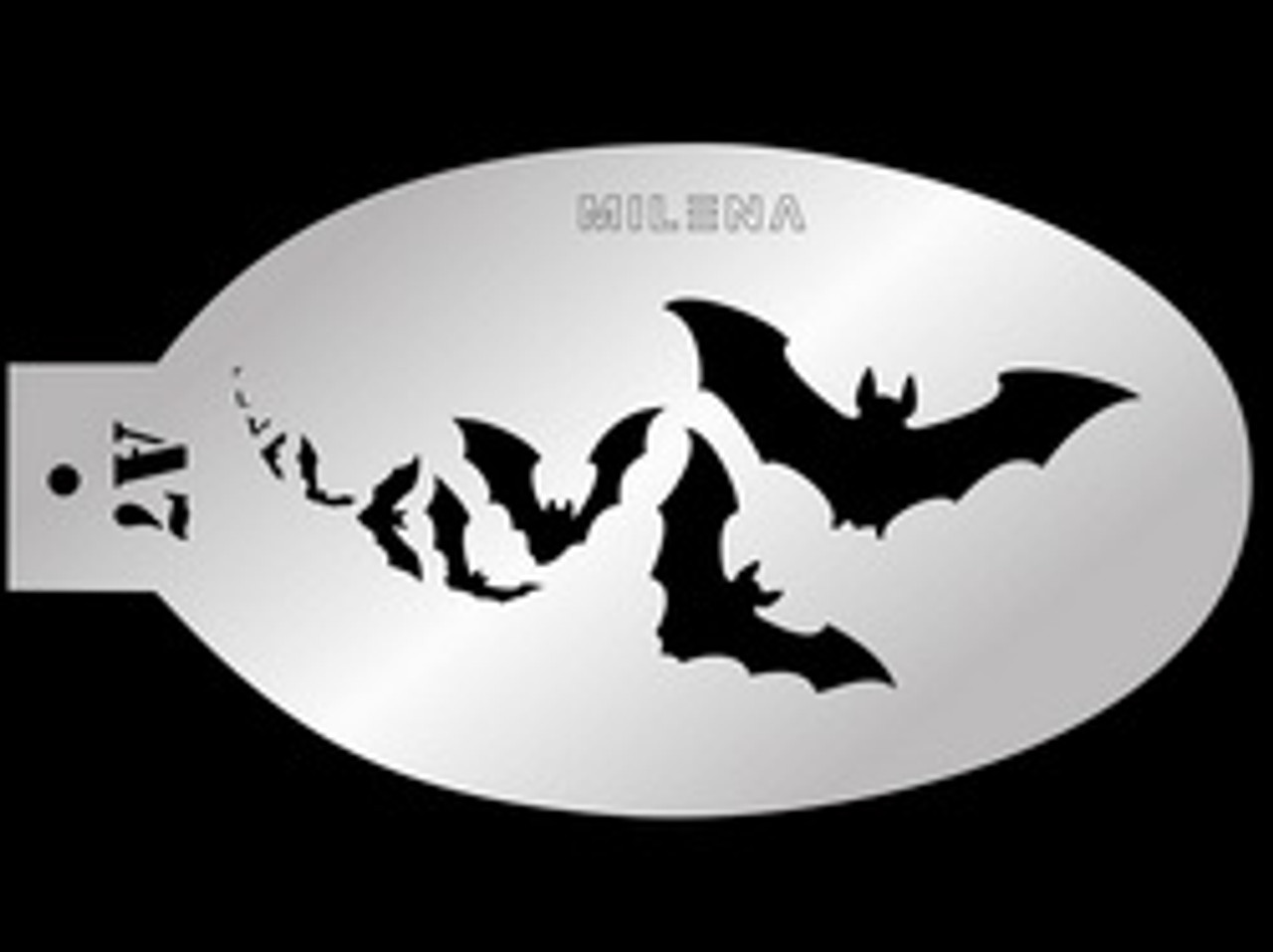 More Bats A7 -  Milena Stencil