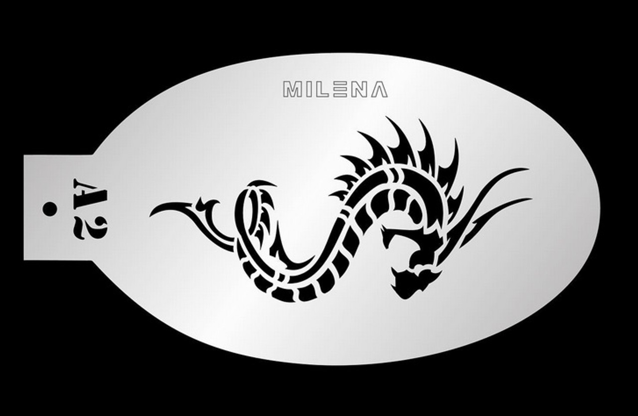 Serpent A2 -  Milena Stencil