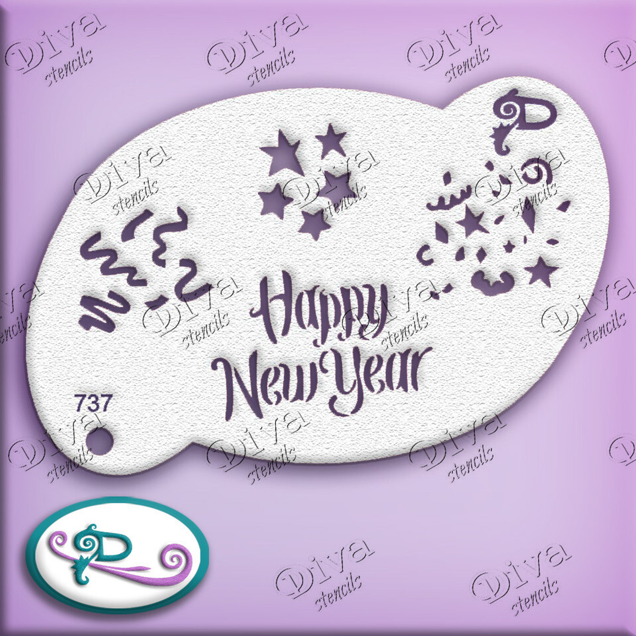 2024 Happy New Year Confetti