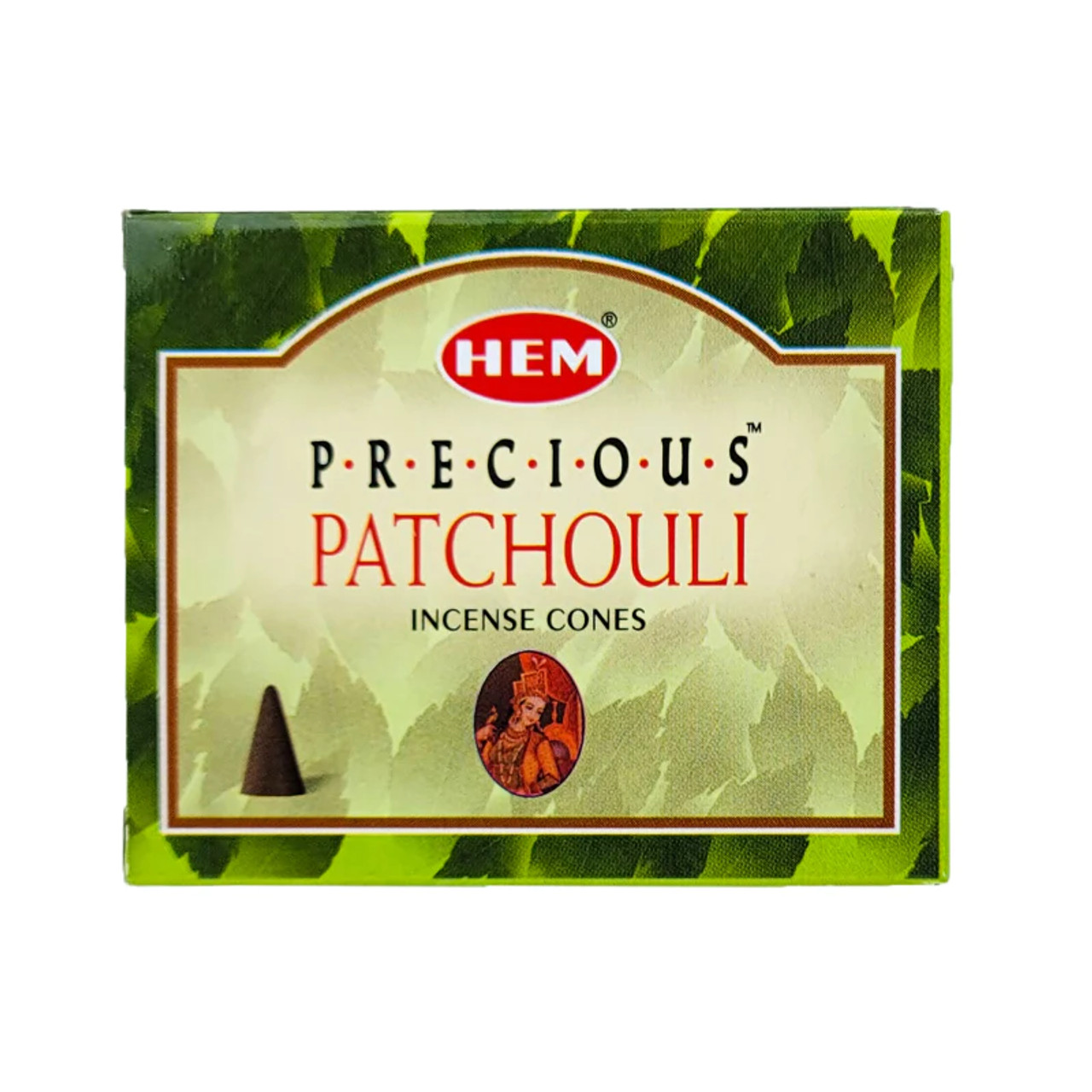 Patchouli Scent Incense Cones, 10 Cone Pack