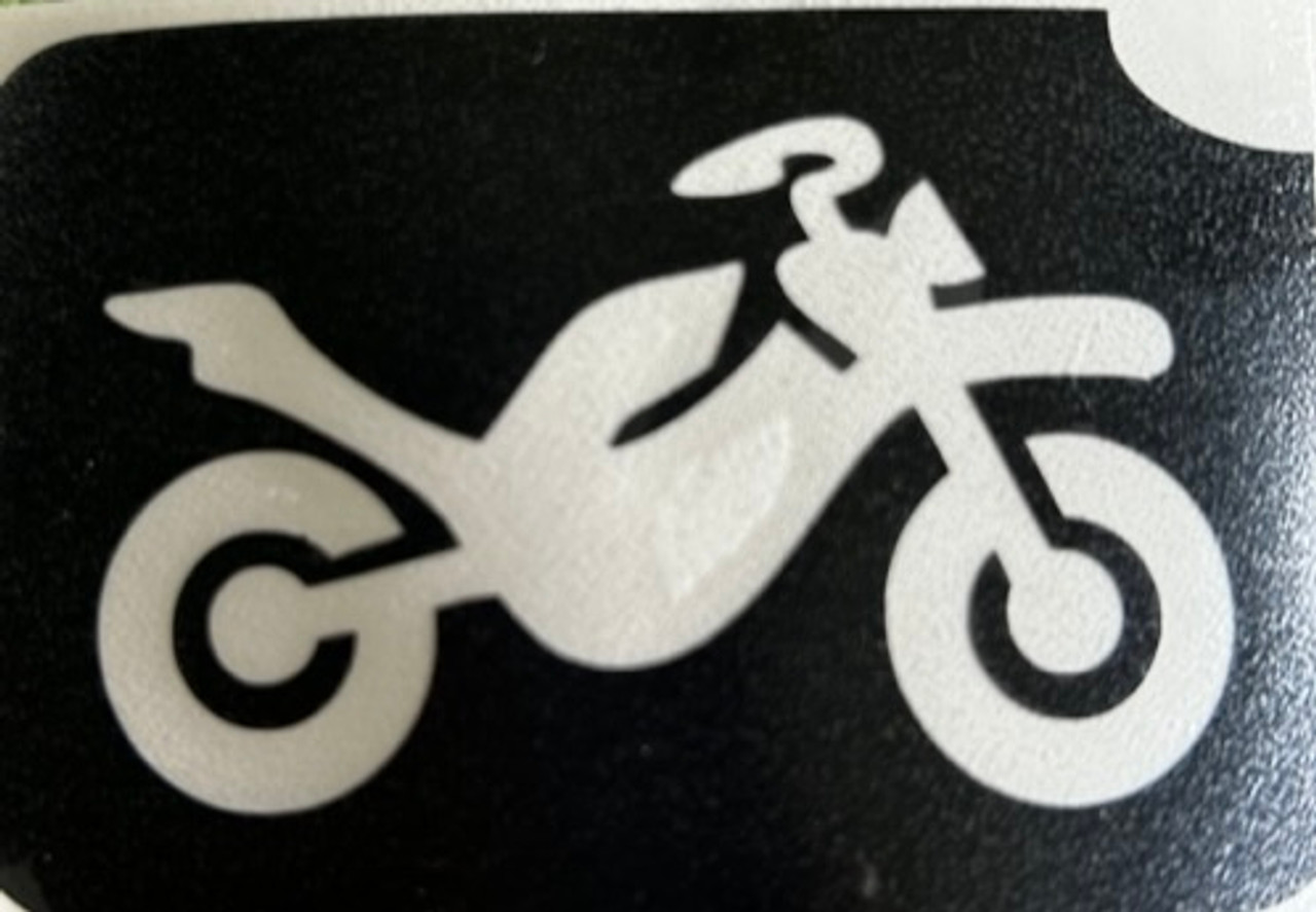 Motorcycle - 3 Layer Stencil