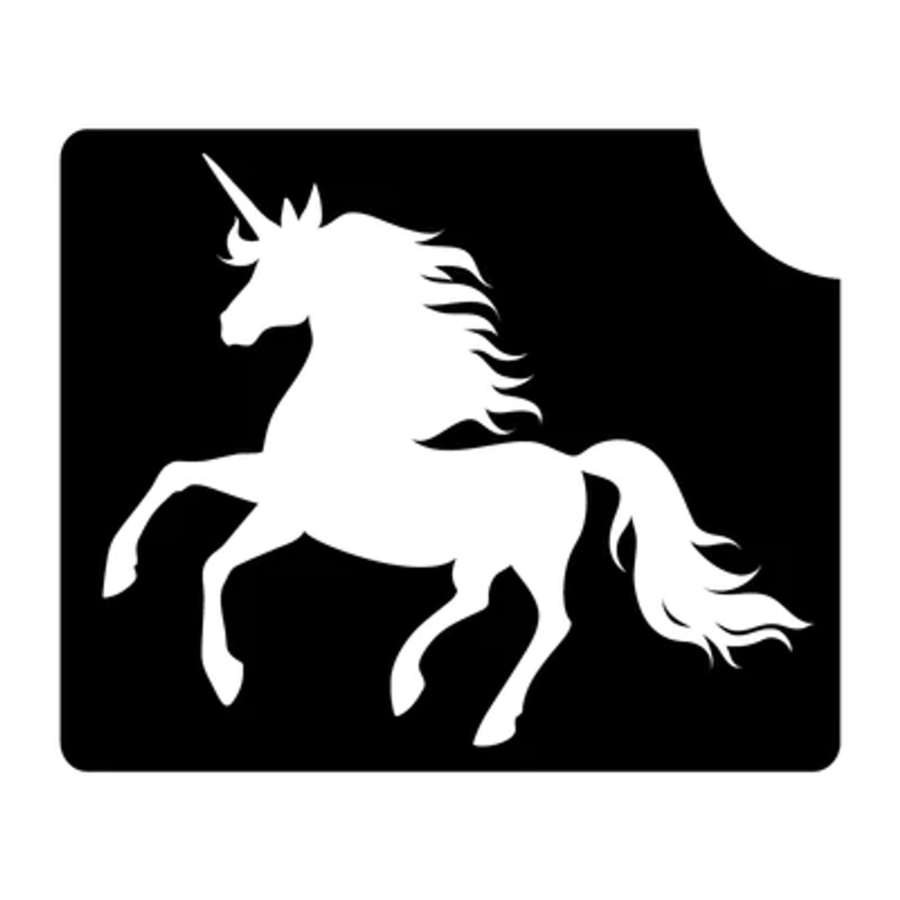 Unicorn Standing 3 Layer Stencil Pack of 5