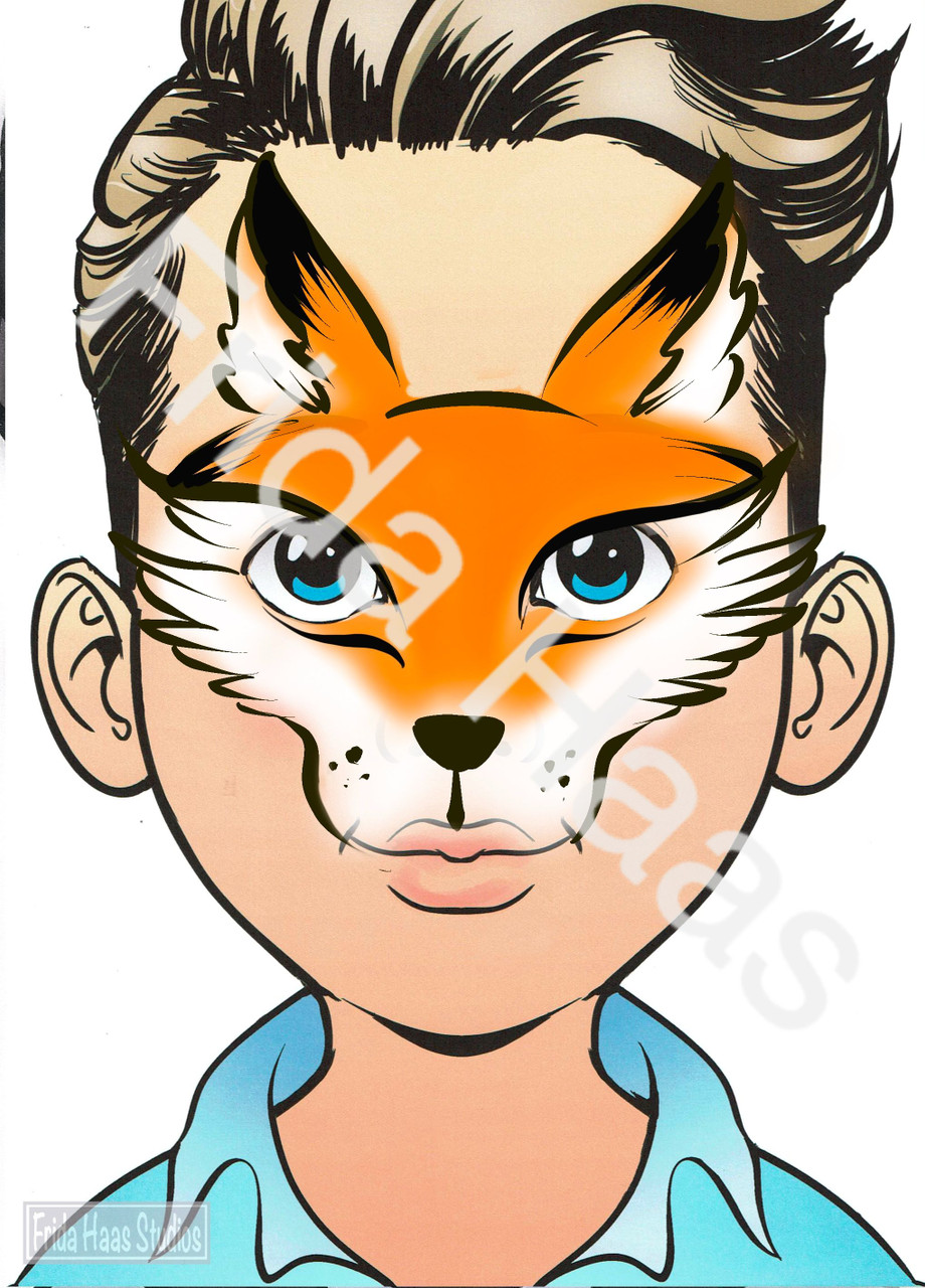 Fox Face Paint Photo