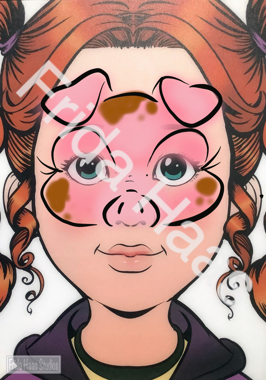 Pig Face Paint Photo