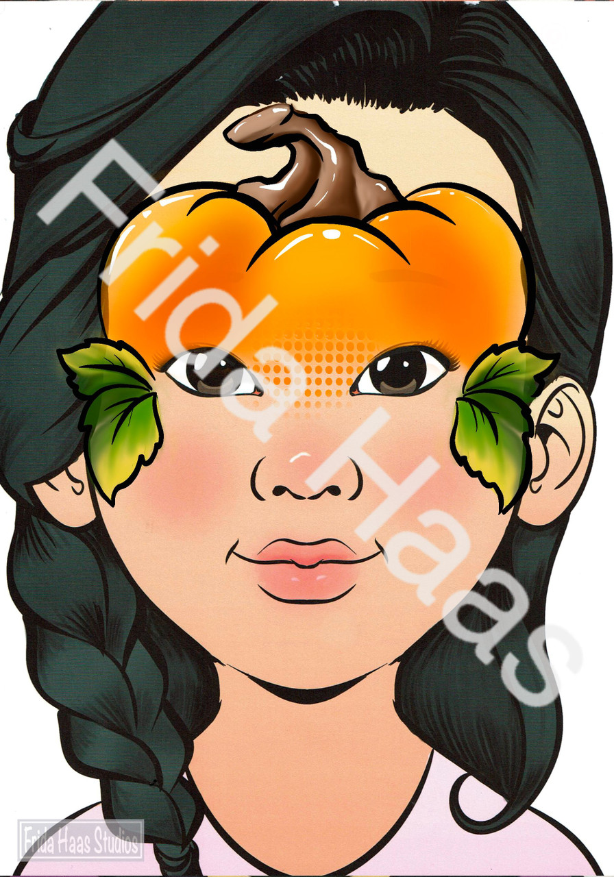 Pumpkin 2 Face Paint Photo