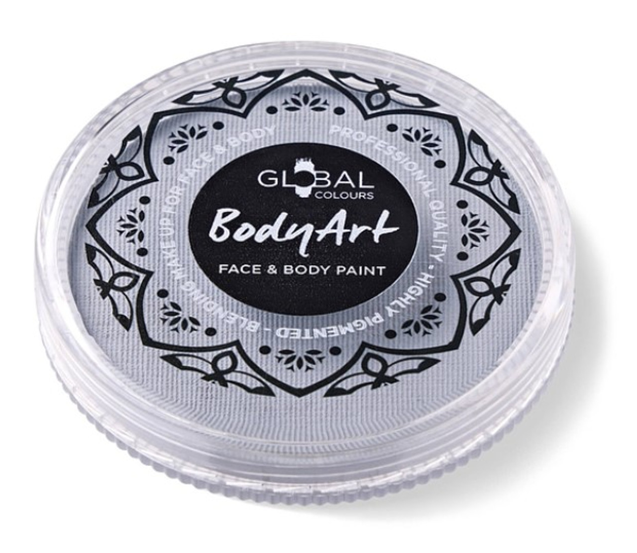 Pale Gray Blending Cake 32g - Global Body Art Face Paint