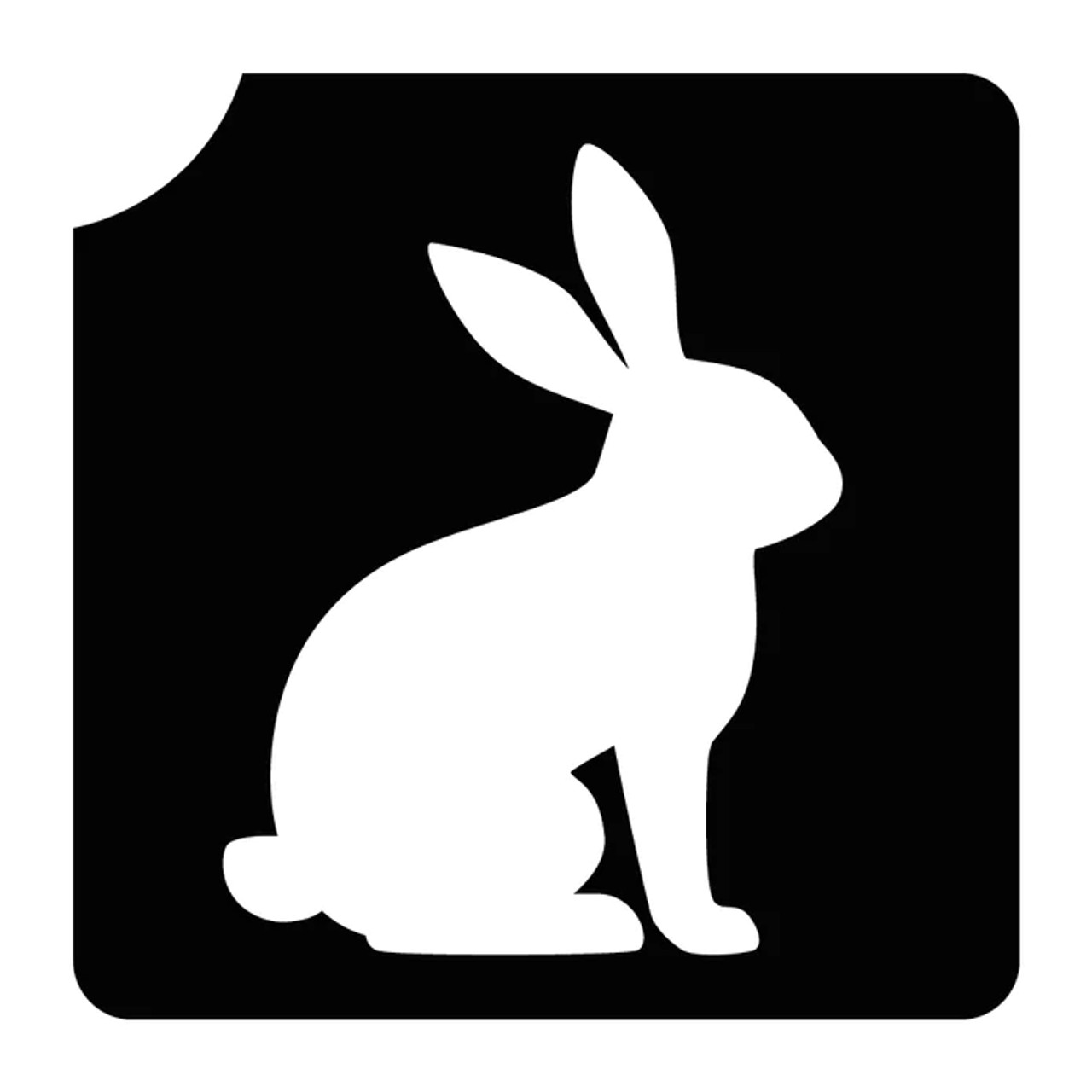 Bunny  - 3 Layer Stencil - 5 pack