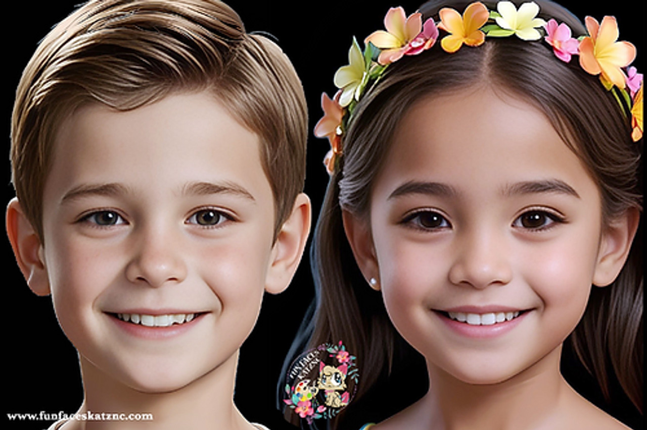 Face Paint Board Boy/Girl Front