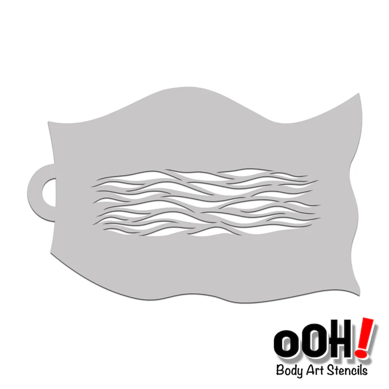 Wave and Hills Texture Stencil Wave and Hills Texture Stencil