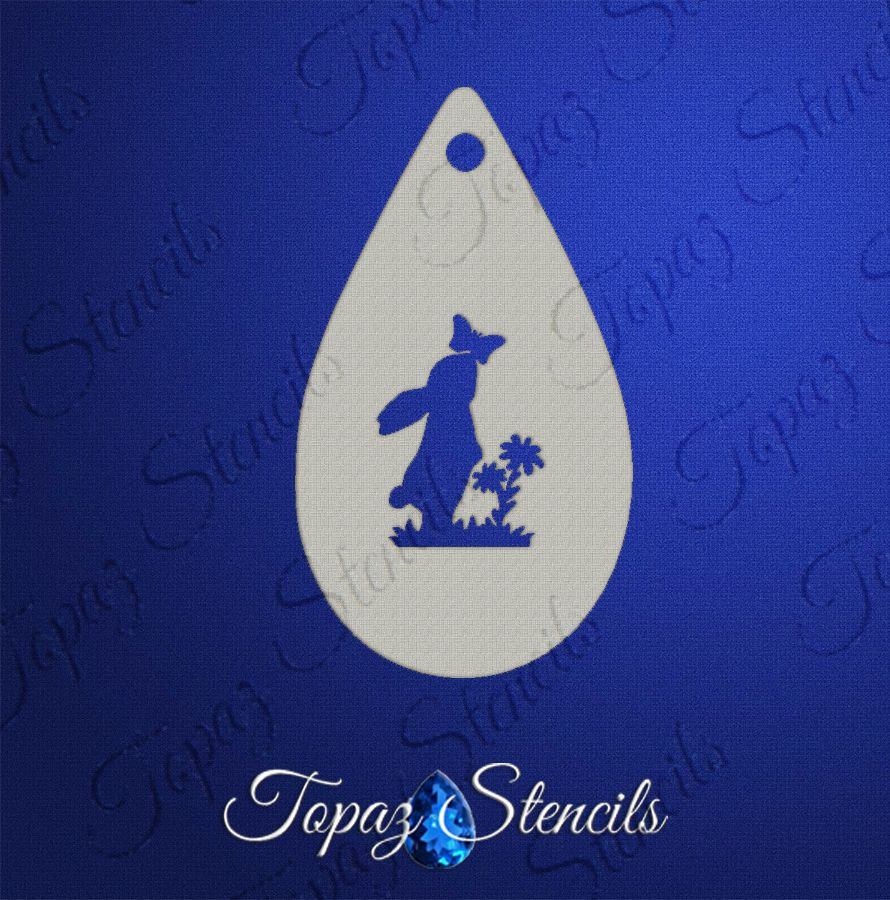 Bunny Sniff  - Topaz Stencils