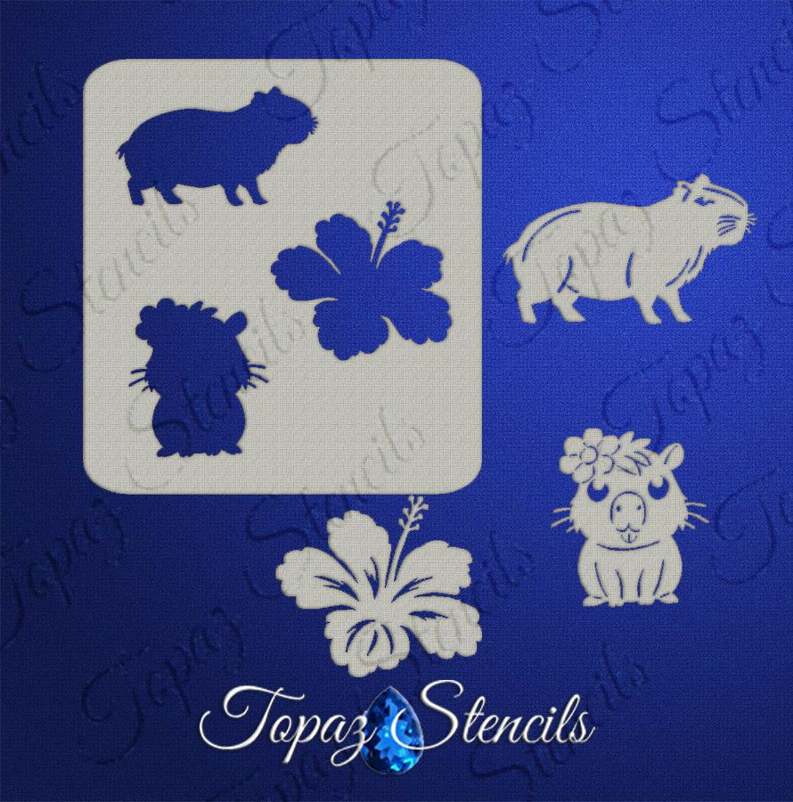Cabybaras - Topaz Stencils