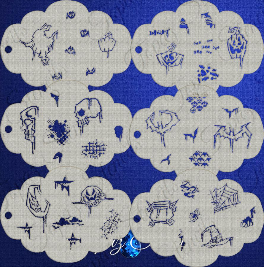 Fright FX Set - Topaz Stencils
