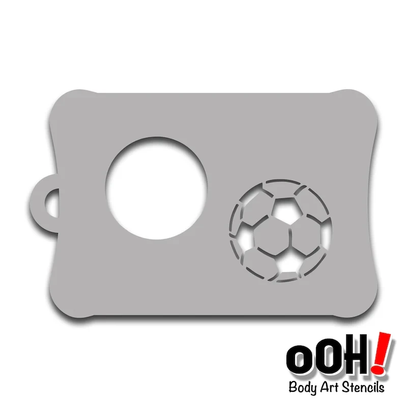 Soccer Ball Ooh Stencil