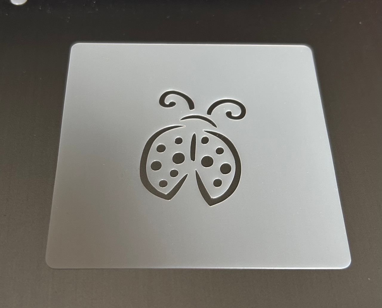 Ladybug Square Stencil