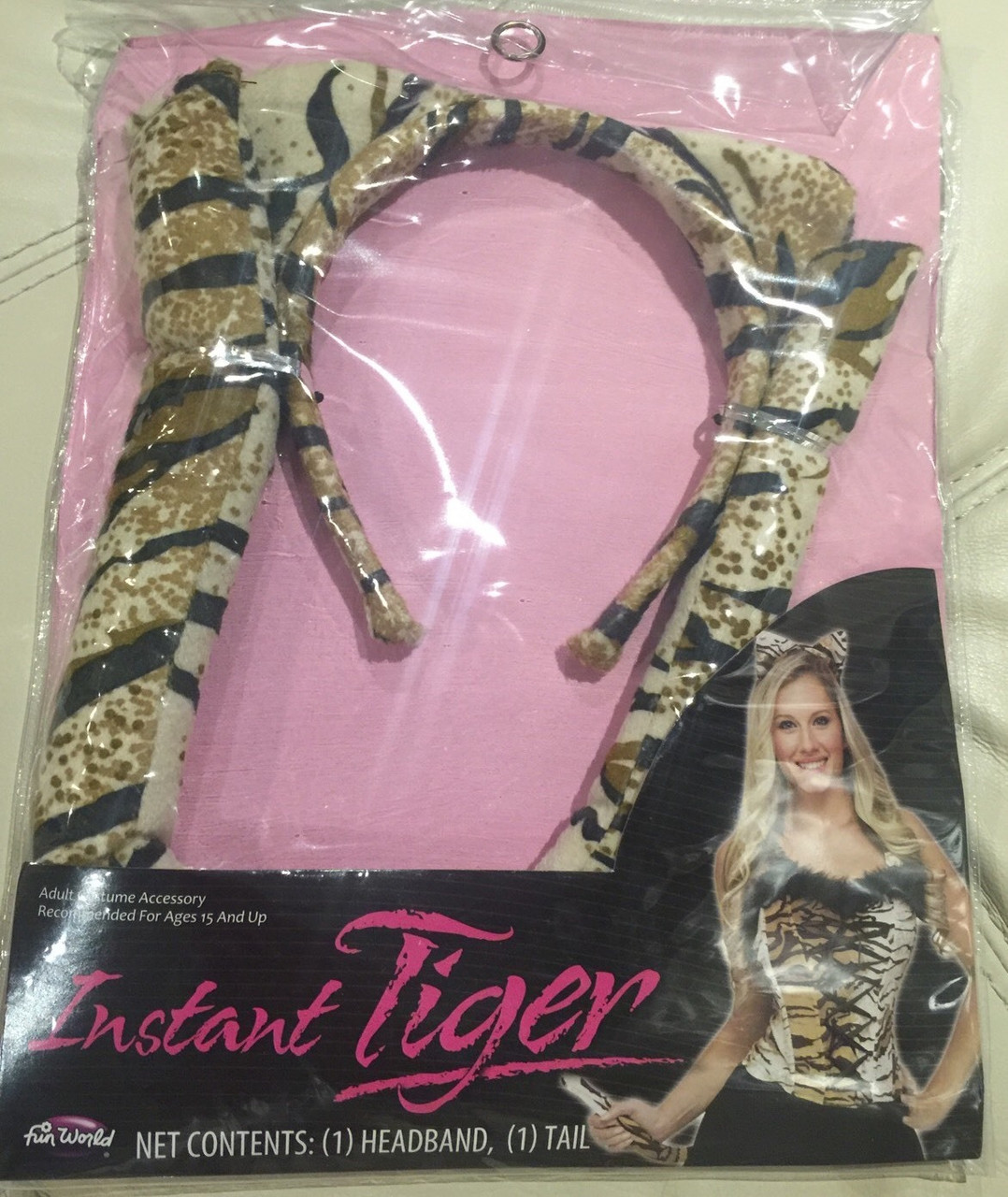 Instant Tiger Headband and Tail