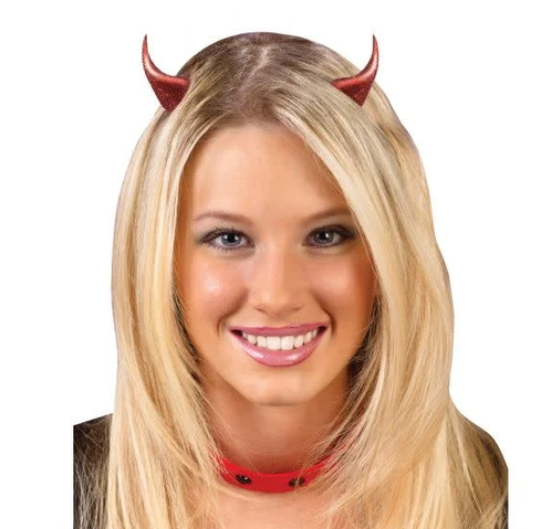 Barrette Devil Horns