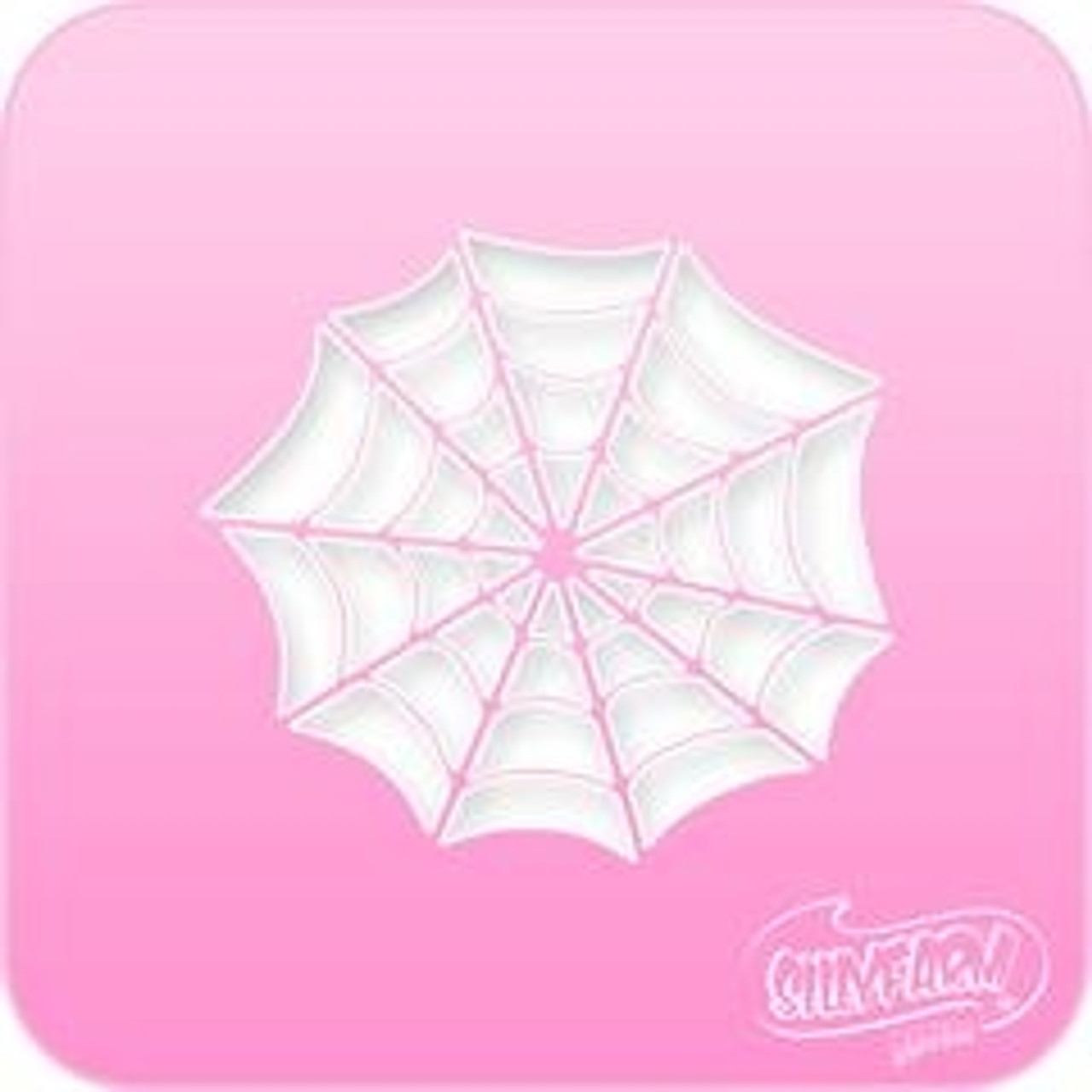 1035 Web Pink Power Stencil