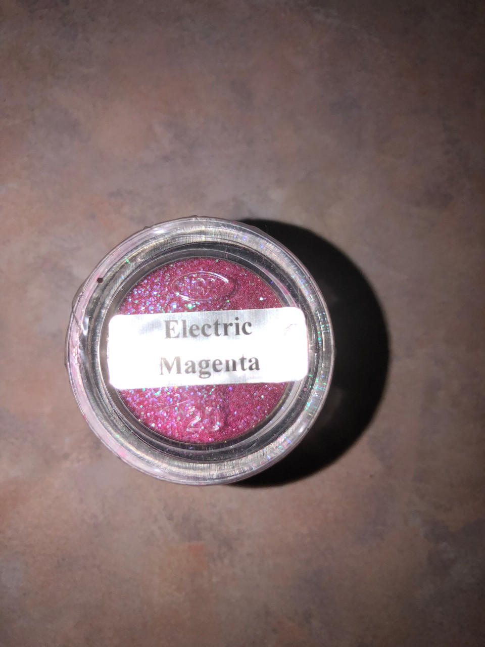 Electric Magenta Cosmetic Glitter Powder- 1 oz jar