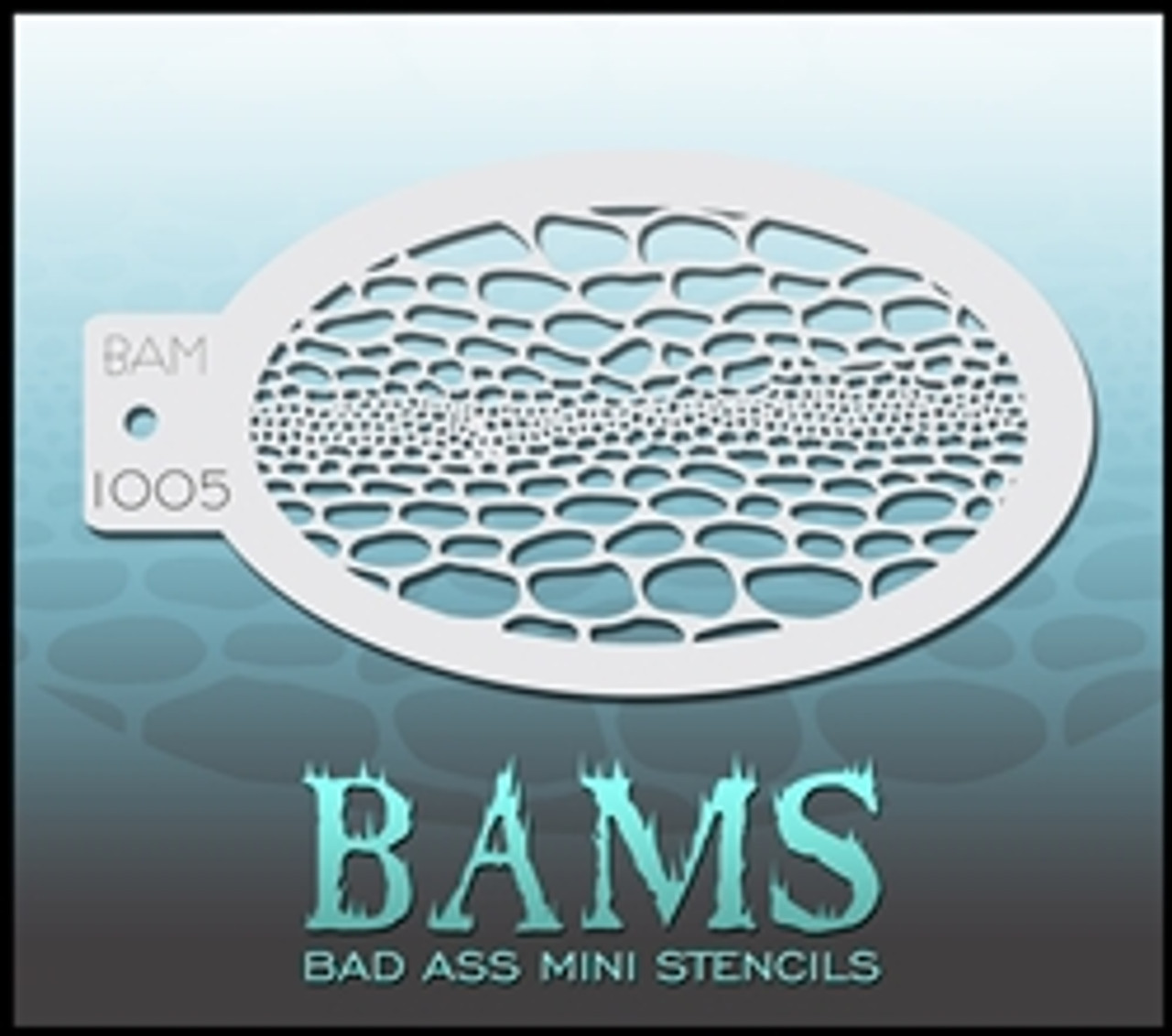 1005 Bad Ass Mini Stencil