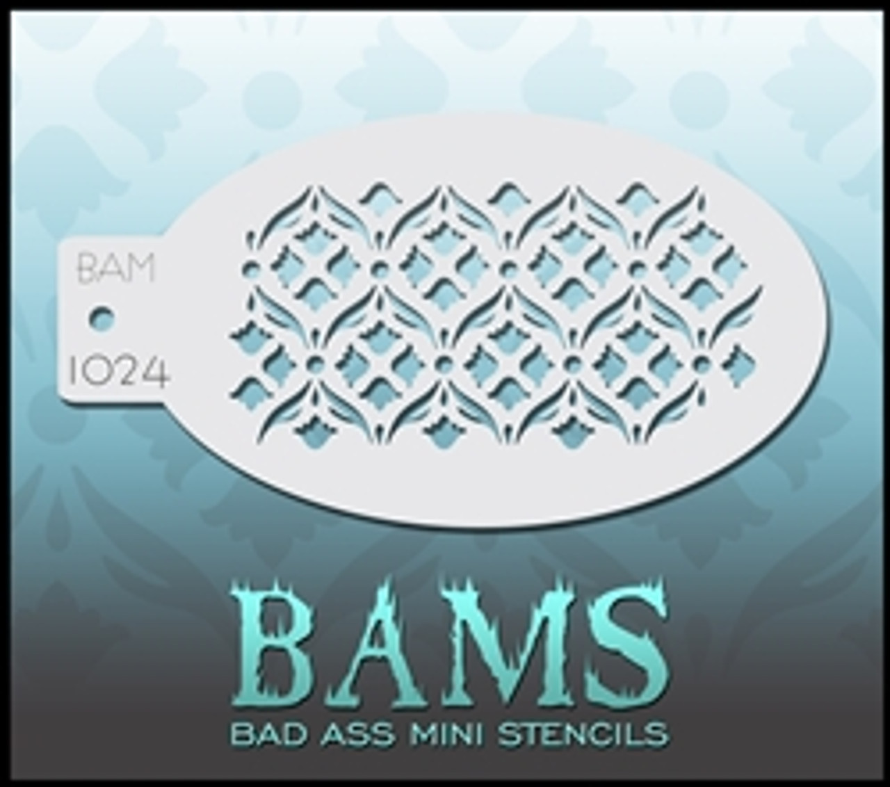 1024 Bad Ass Mini Stencil