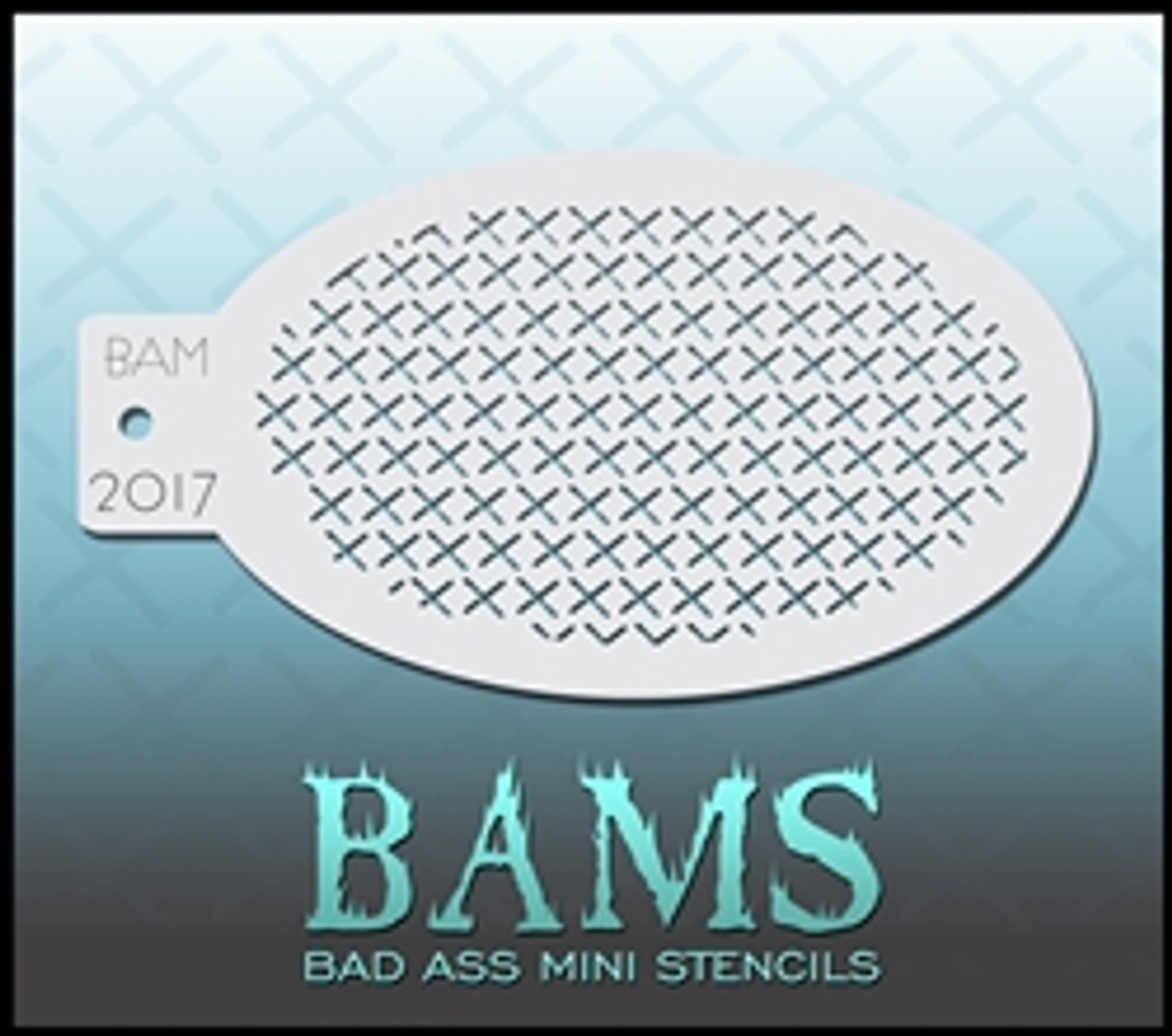 2017 Bad Ass Mini Stencil