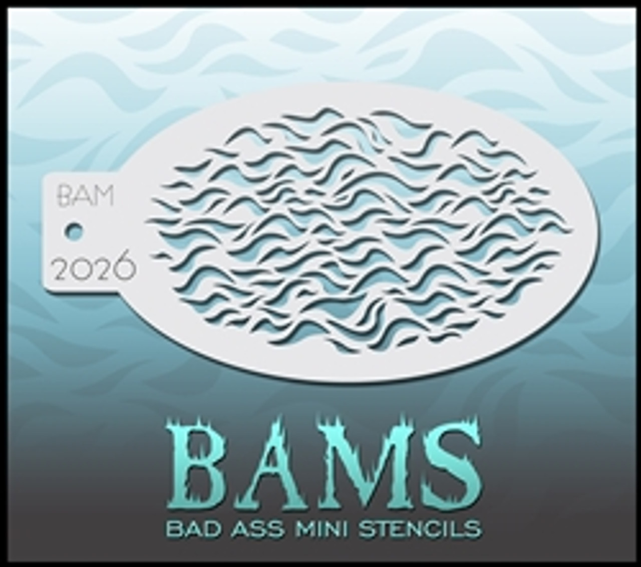 2026 Bad Ass Mini Stencil