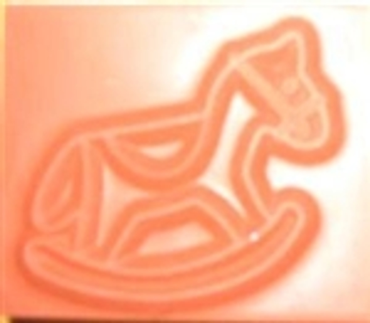 Rocking Horse Burpo Rubber Stamp