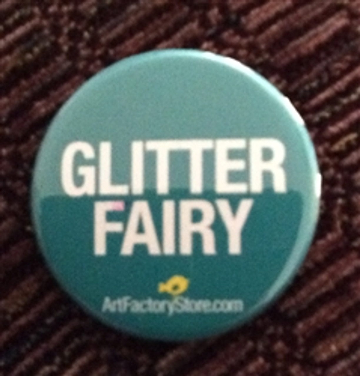 Glitter Fairy Button