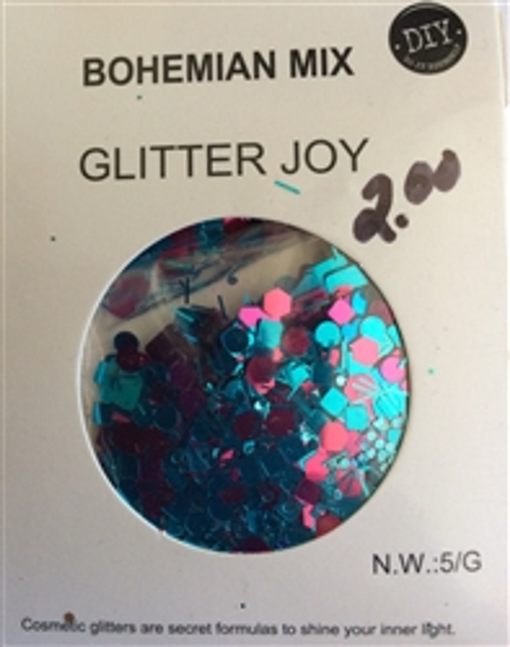 Bohemian mix .5g Chunky Glitter Packet