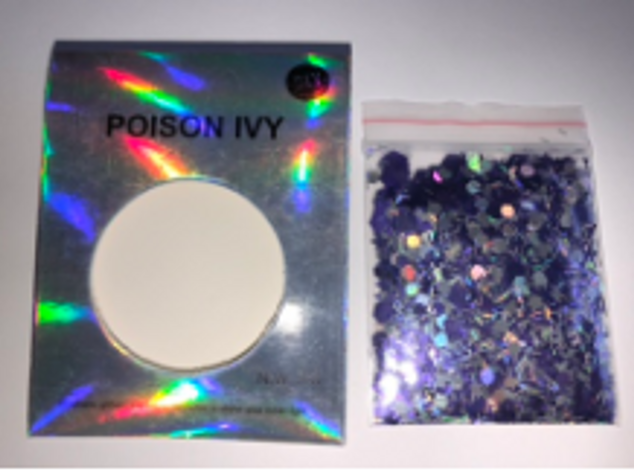 Poison Ivy mix .5g Chunky Glitter Packet