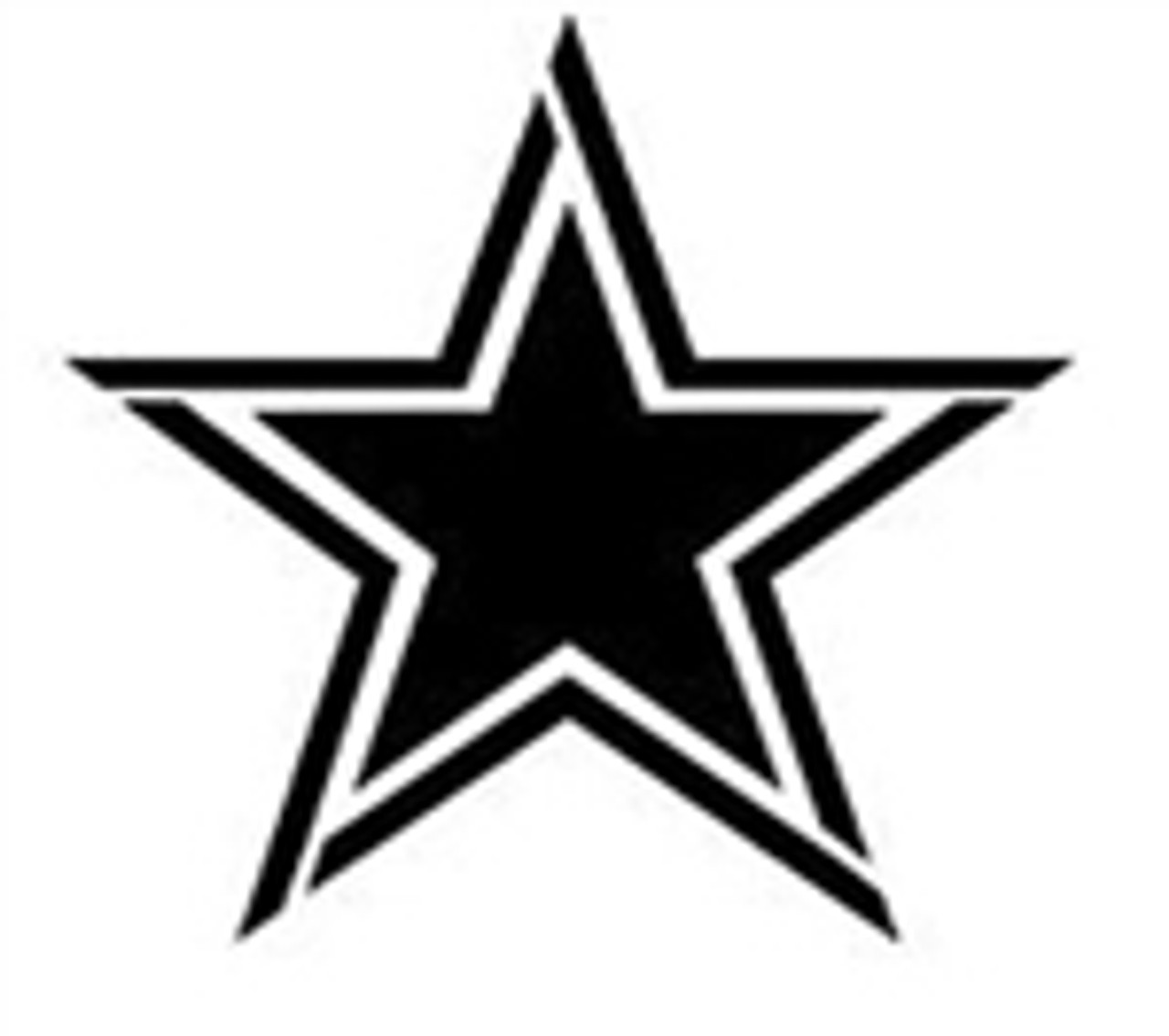 Dallas Cowboys Star Flag Custom Stencil – My Custom Stencils