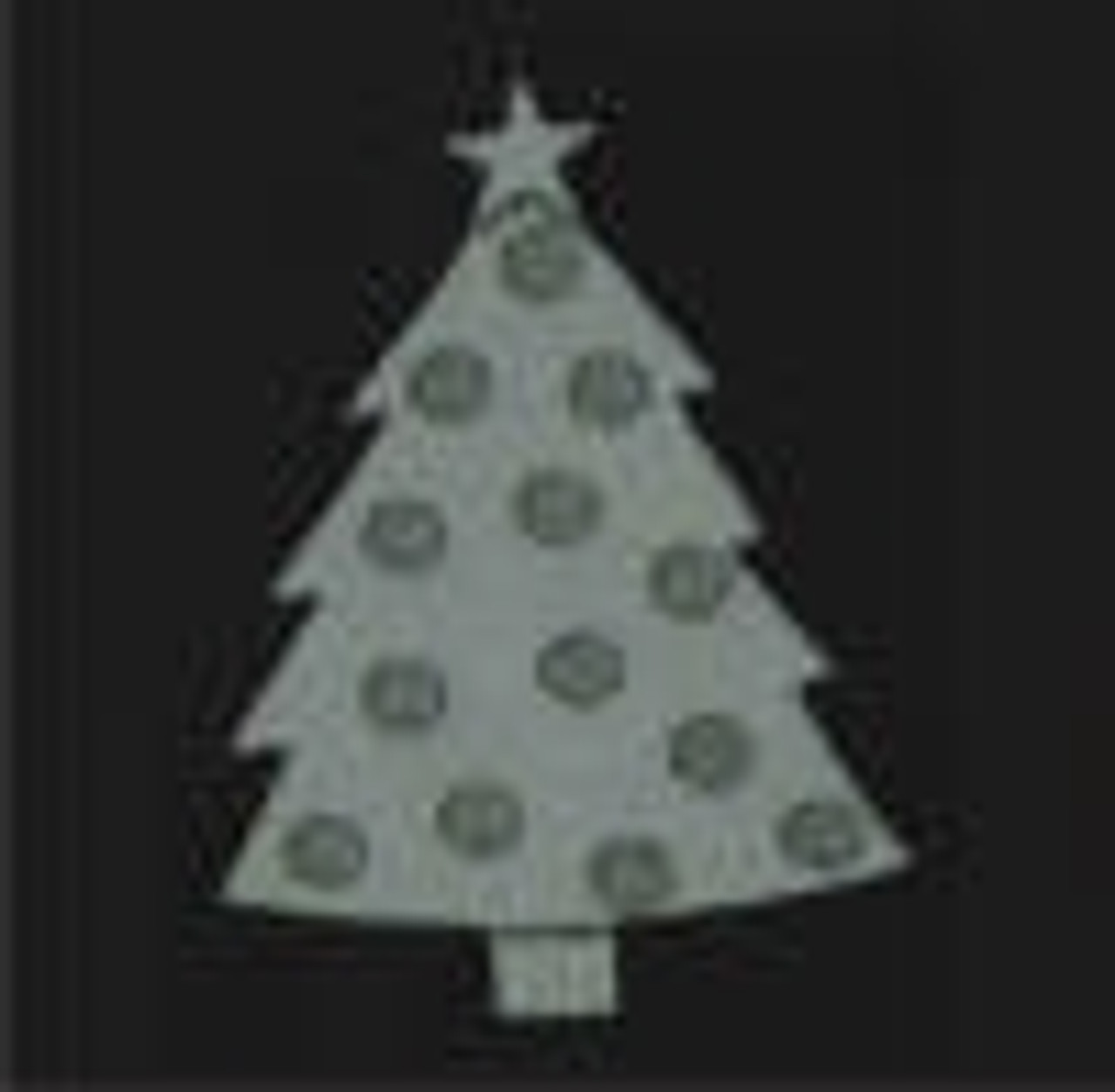 Christmas Tree Foam Stamp