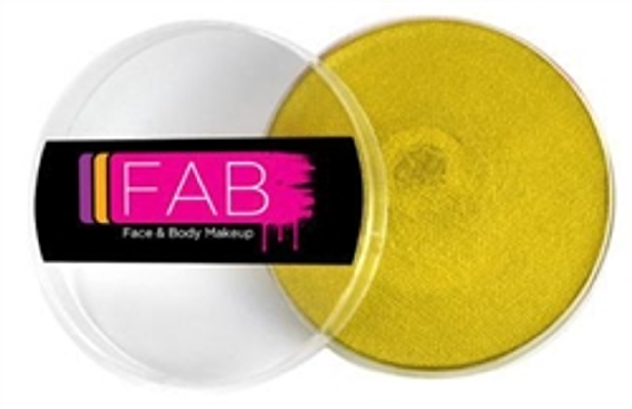 Yellow Shimmer 132 FAB Face Paint