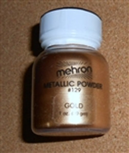 Metallic Powder Gold with Mixing Liquid by Mehron