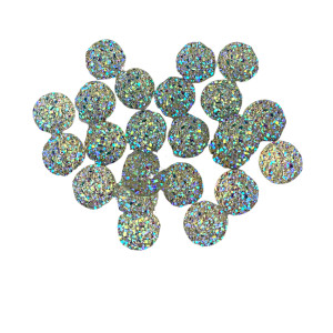 Small Round w/ Light Pink Crystals - 1 tbsp (aprox 37 gems)