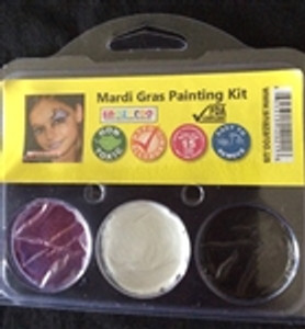 Wolfe Mardi Gras Face Painting Kit