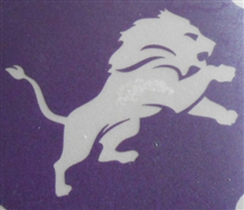 Detroit Lion - 3 Layer Stencil