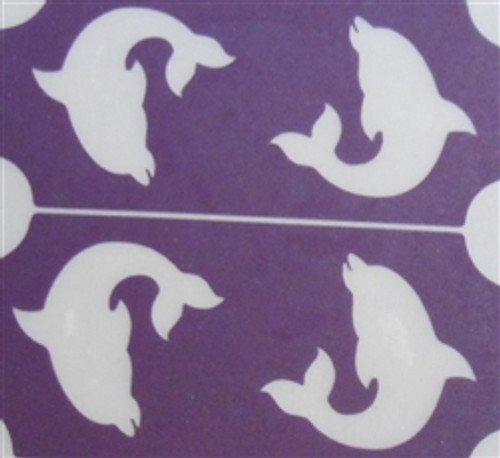 Four Dolphins- 3 Layer Stencil