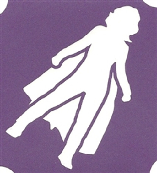 Girl Wonder - 3 Layer Stencil