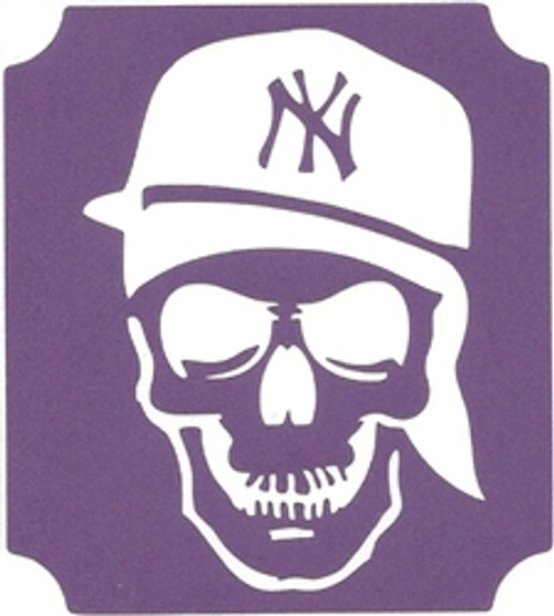 NY Skull - 3 Layer Stencil