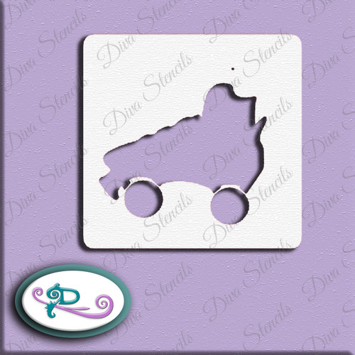 Rollerskate- 3 Layer Stencil